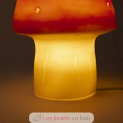 Lampe petit champignon rouge brique - Egmont Toys
