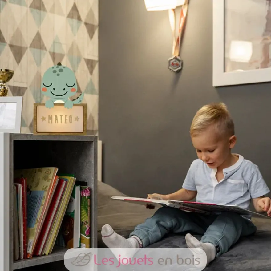 Lampe à poser personnalisable - Dinosaure - Vintiun
