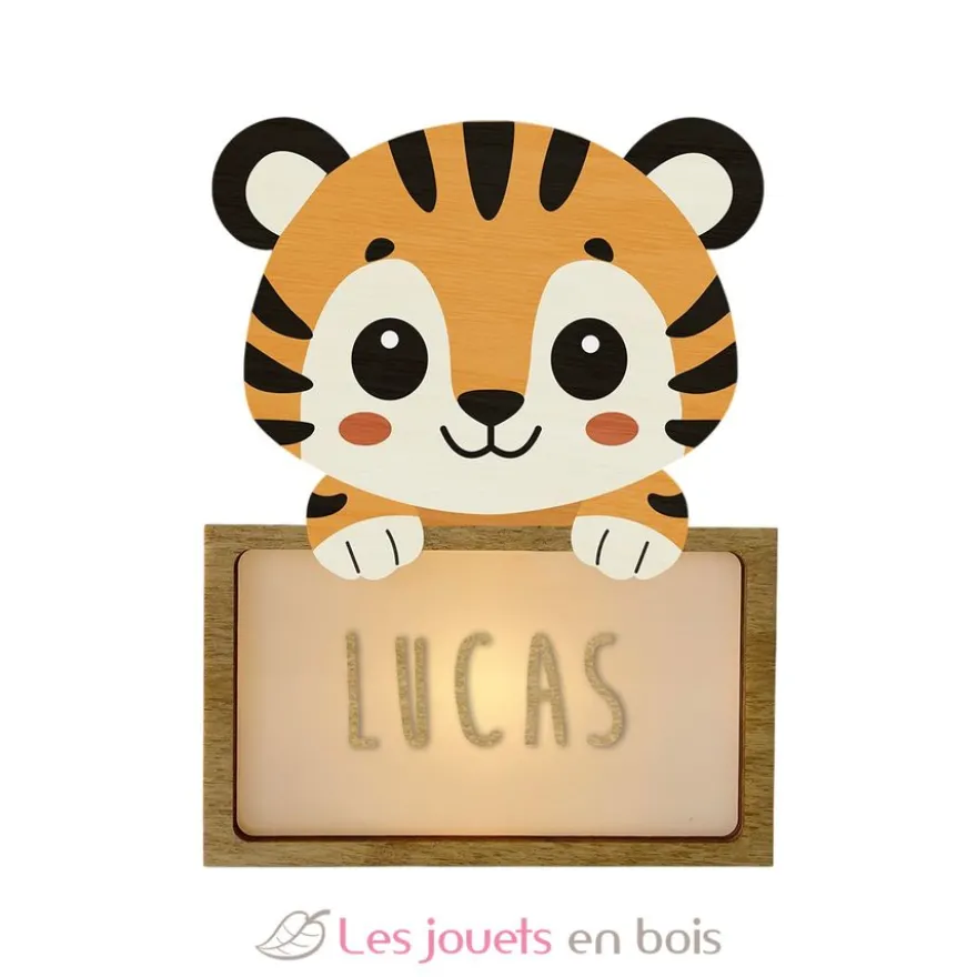 Lampe à poser personnalisable - Tigre - Vintiun