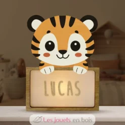 Lampe à poser personnalisable - Tigre - Vintiun