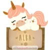Lampe à poser personnalisable - Licorne - Vintiun
