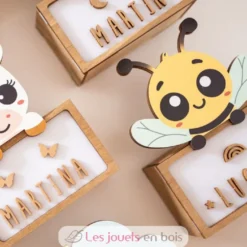 Lampe à poser personnalisable - Abeille - Vintiun