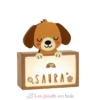 Lampe à poser personnalisable - Chien - Vintiun