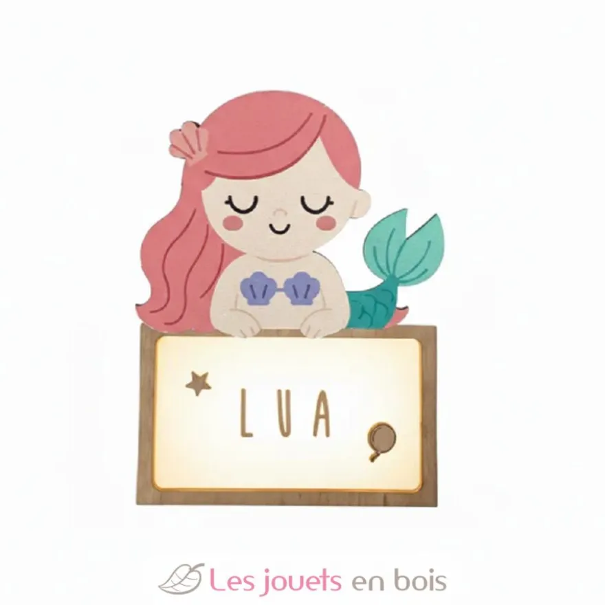Lampe à poser personnalisable - Sirène - Vintiun