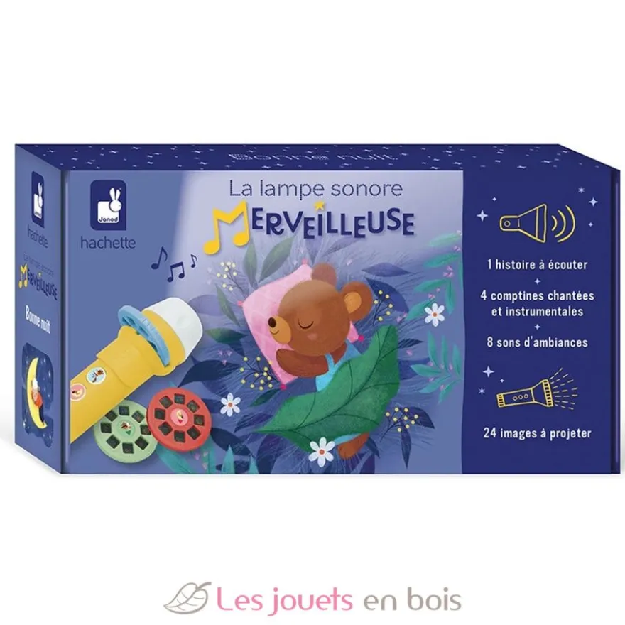 Lampe sonore merveilleuse - Bonne Nuit - Janod