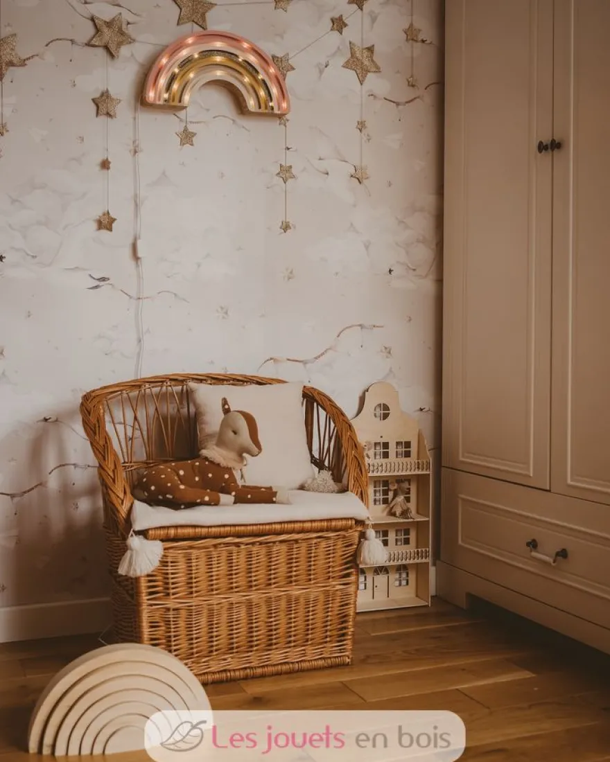 Lampe Veilleuse Arc-en-ciel Golden Rose - Little Lights