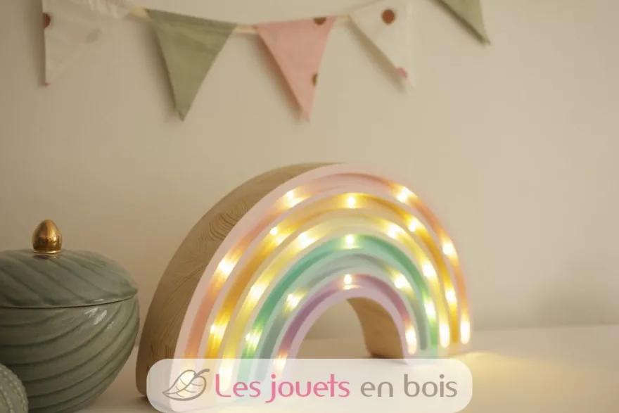 Lampe Veilleuse Arc-en-ciel pastel - Little Lights