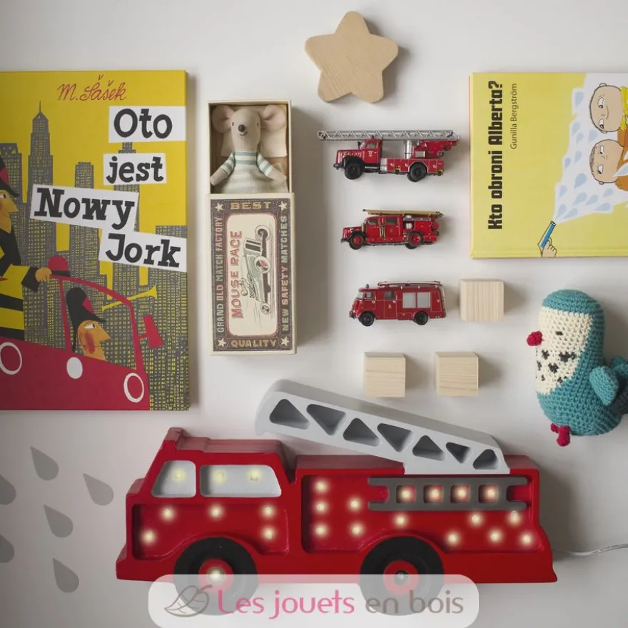 Lampe Veilleuse Camion de pompiers - Little Lights