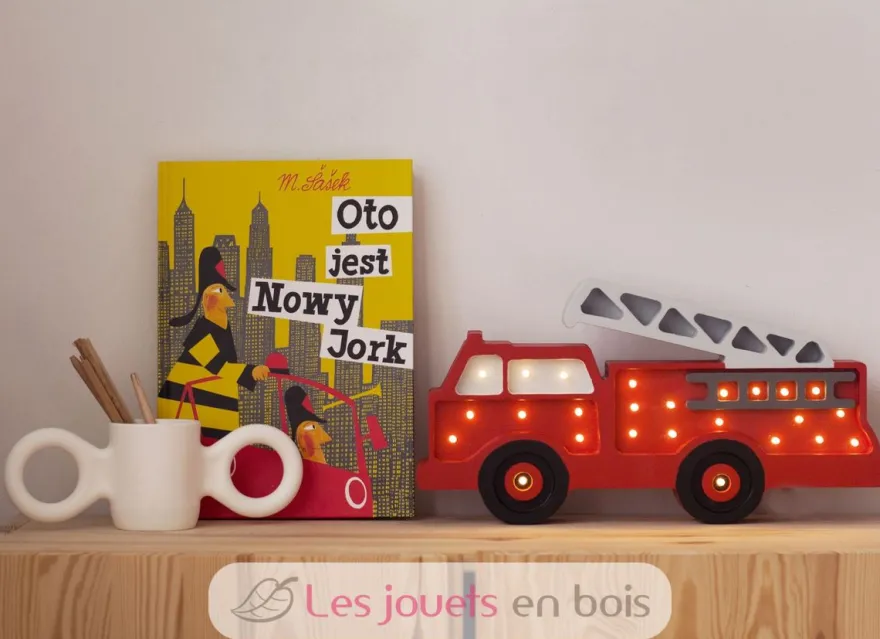 Lampe Veilleuse Camion de pompiers - Little Lights