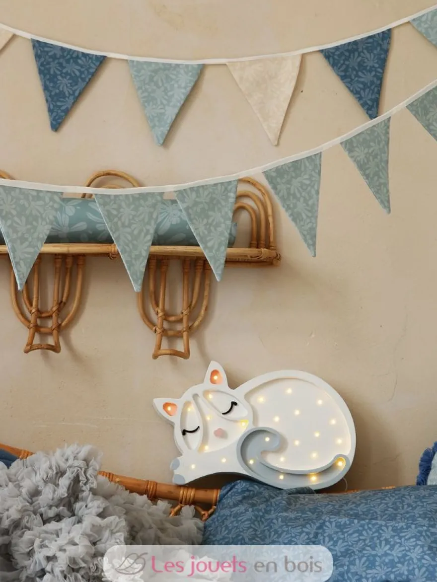 Lampe Veilleuse Chat Blanc - Little Lights