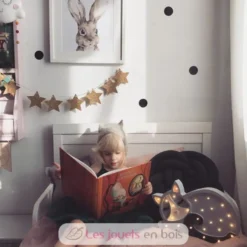 Lampe Veilleuse Chat Gris - Little Lights