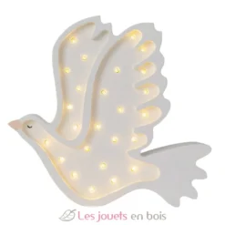 Lampe Veilleuse Colombe blanche - Little Light