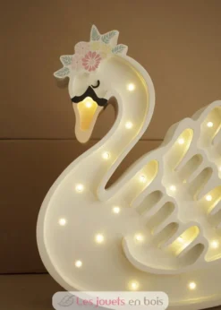 Lampe Veilleuse Cygne Blanc - Little Lights