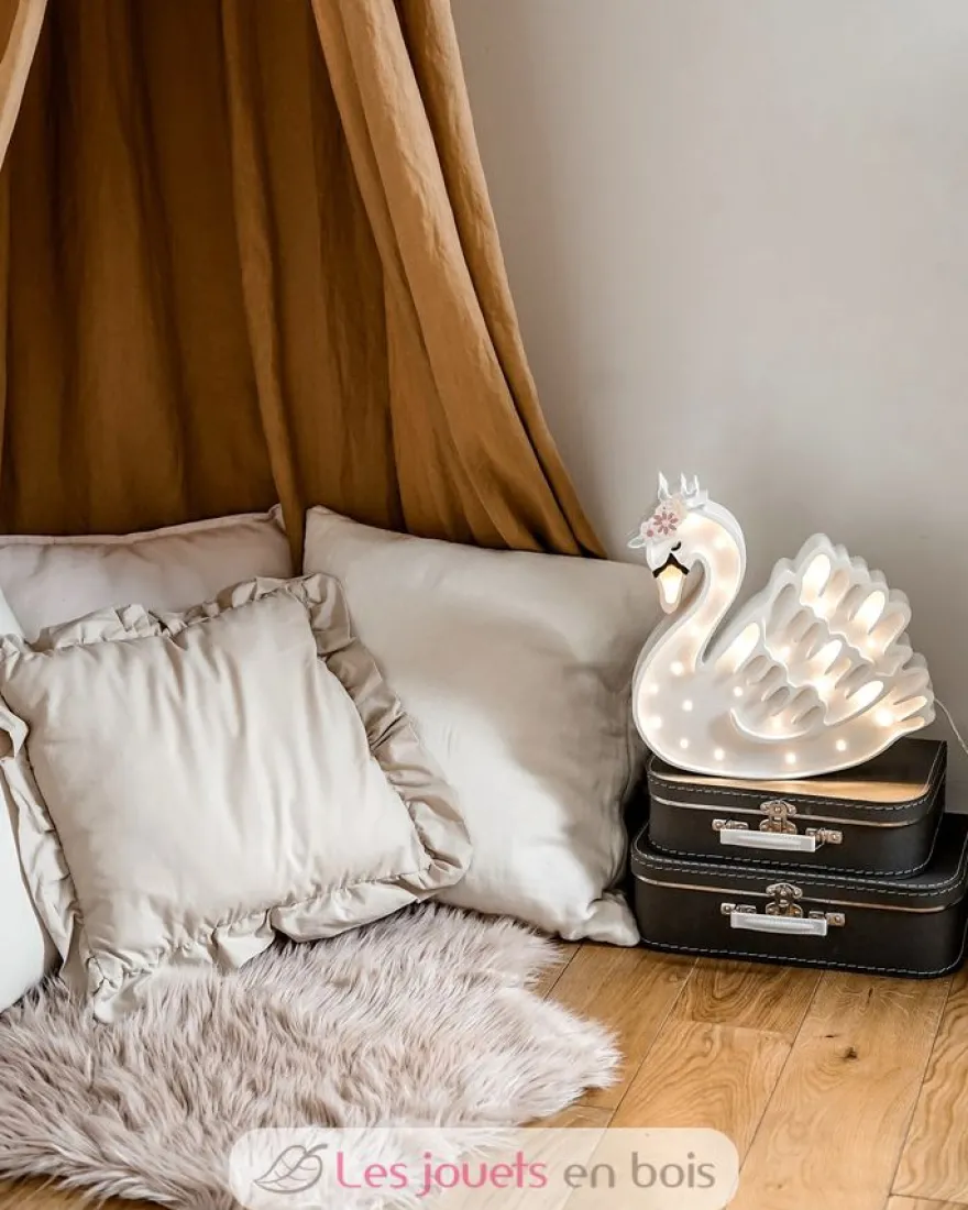 Lampe Veilleuse Cygne Blanc - Little Lights