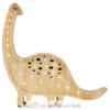 Lampe Veilleuse Diplodocus bois naturel - Little Lights