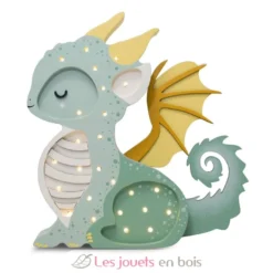 Lampe Veilleuse Dragon vert - Little Light