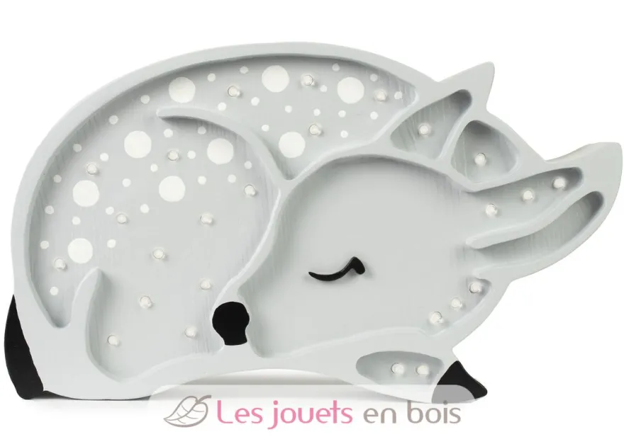 Lampe Veilleuse Faon Gris clair - Little Lights
