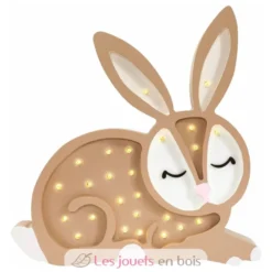 Lampe Veilleuse Lapin Chocolat - Little Lights