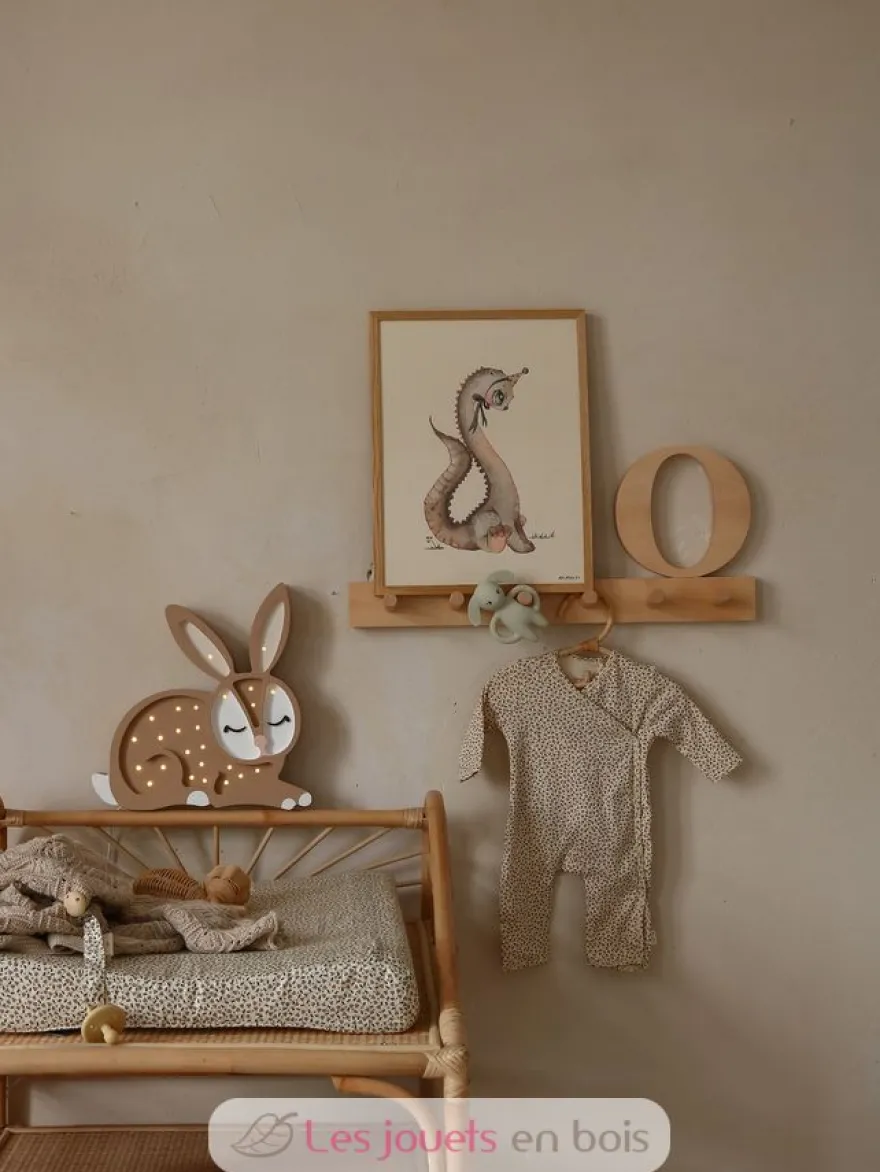 Lampe Veilleuse Lapin Chocolat - Little Lights