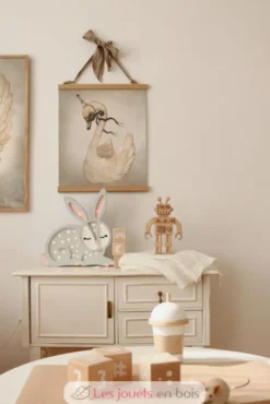 Lampe Veilleuse Lapin Gris clair - Little Lights