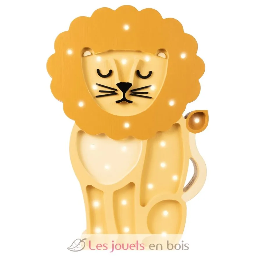 Lampe Veilleuse Lion Jaune - Little Lights