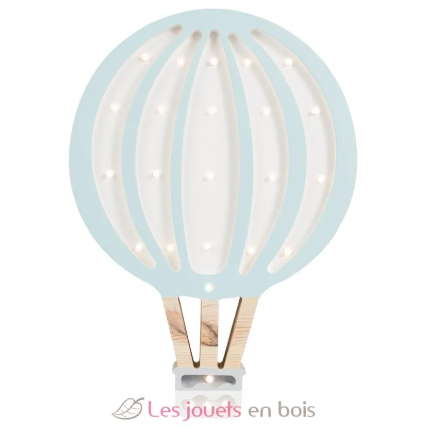 Lampe Veilleuse Montgolfière bleu ciel - Little Lights