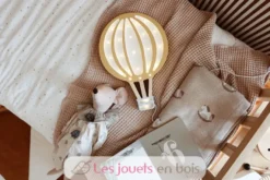 Lampe Veilleuse Montgolfière moutarde - Little Lights