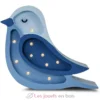 Lampe Veilleuse Oiseau Bleu Denim - Little Lights
