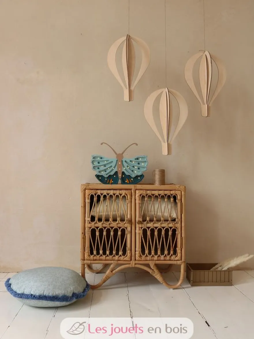 Lampe Veilleuse Papillon bleu - Little Lights