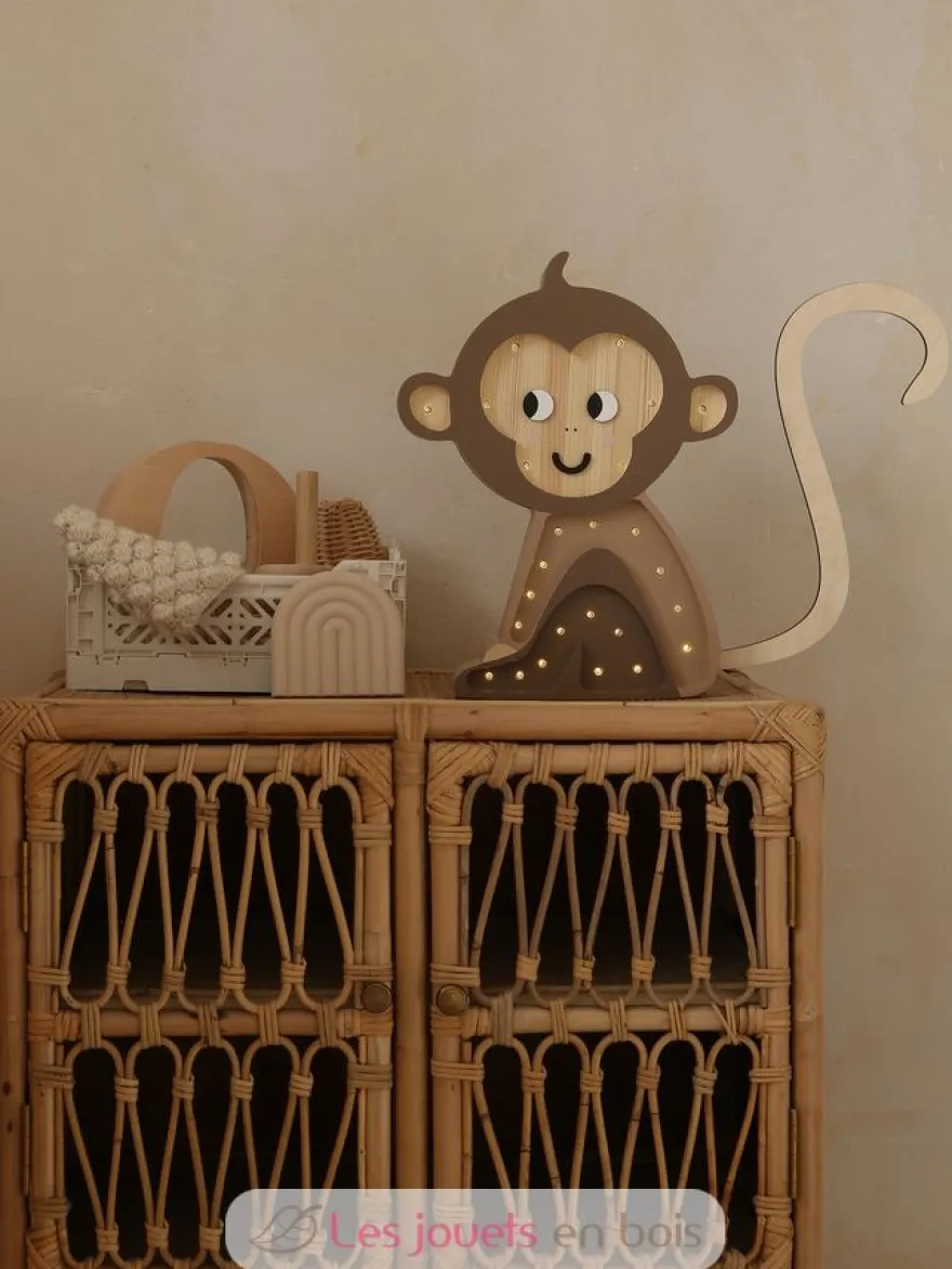 Lampe Veilleuse Singe Brun - Little Lights