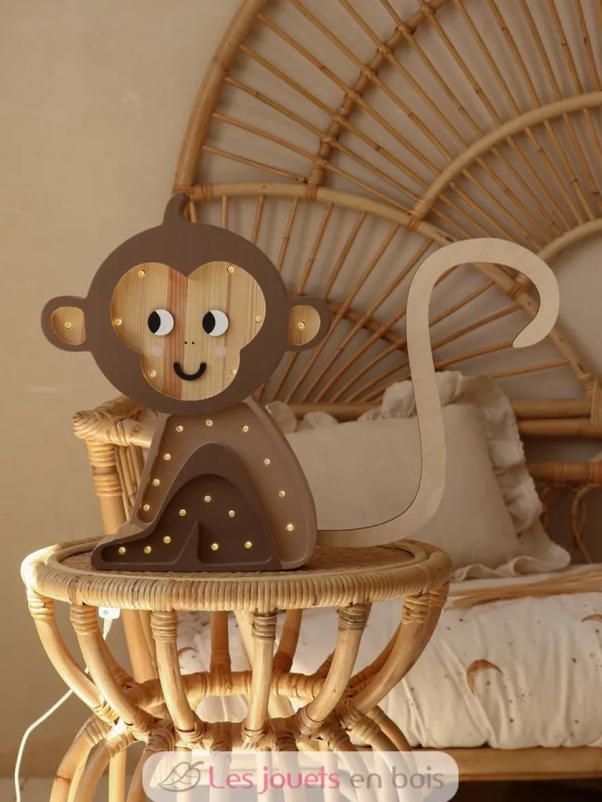Lampe Veilleuse Singe Brun - Little Lights