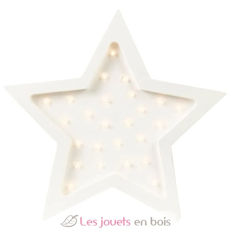 Lampe Veilleuse Étoile blanche - Little Lights