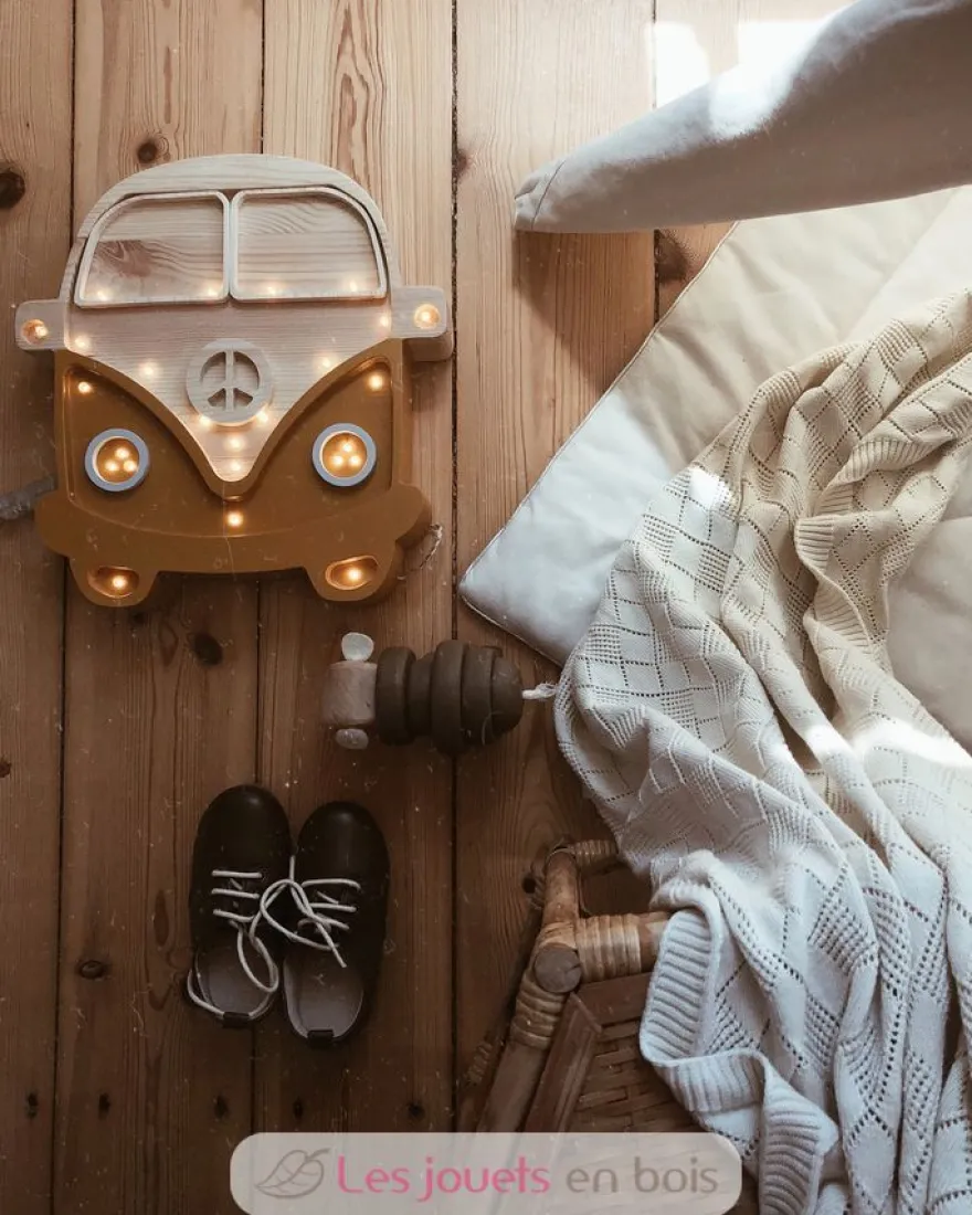 Lampe Veilleuse Van moutarde - Little Lights