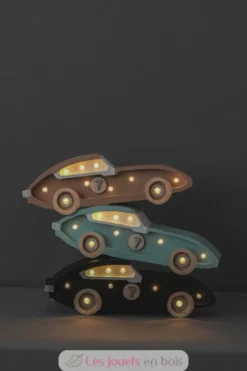 Lampe Veilleuse Voiture de course bleue - Little Lights