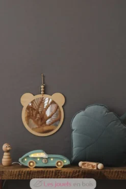 Lampe Veilleuse Voiture de course bleue - Little Lights