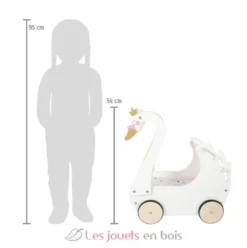 Landau de poupée Cygne - Small Foot company