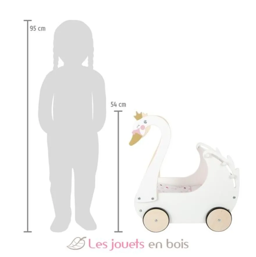 Landau de poupée Cygne - Small Foot company