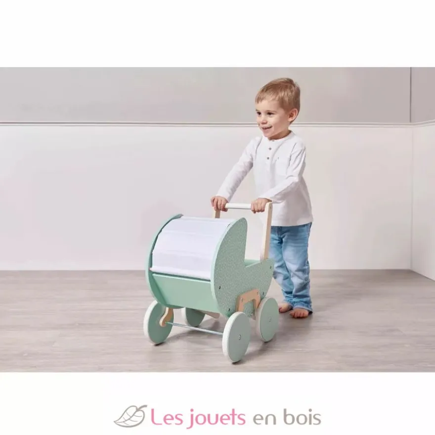 Landau poupée Zen vert d'eau - Janod J05900