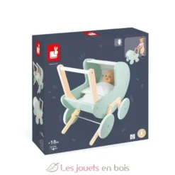 Landau poupée Zen vert d'eau - Janod J05900