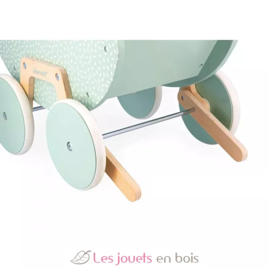 Landau poupée Zen vert d'eau - Janod J05900