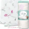Lange en bambou - Cerf-volant rose - Lulujo