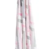 Lange en bambou - Chevron rose - Lulujo