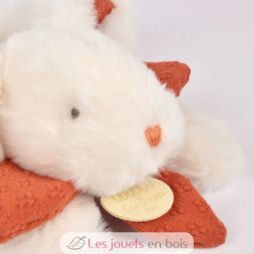 Lapin Bonbon terracotta 20 cm - Doudou et Compagnie