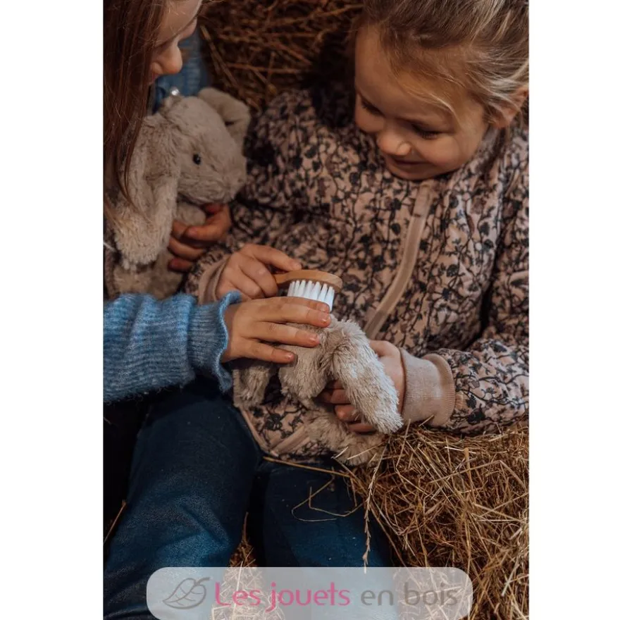 Lapin en peluche et son bébé - ByAstrup
