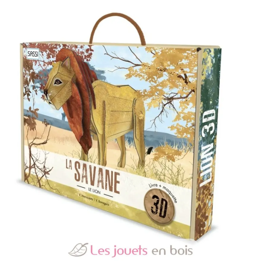 La Savane - Le Lion 3D - Sassi Junior
