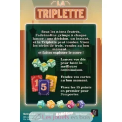 La Triplette Jeux d'ambiance - Gigamic