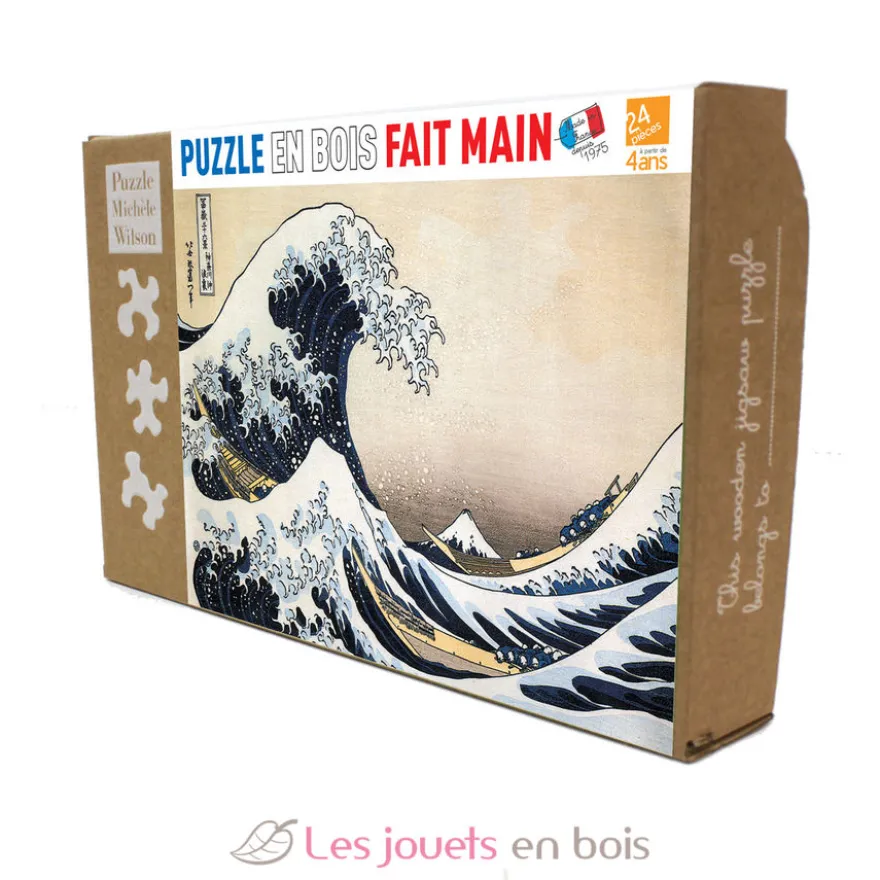 La vague de Hokusai - Puzzle Michèle Wilson