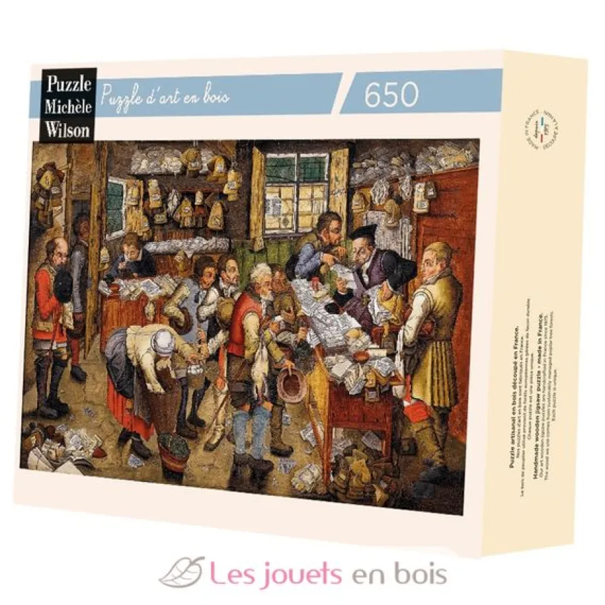 L'Avocat de village de Brueghel - Puzzle Michèle Wilson