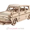 La voiture volante Ford Anglia - Puzzle 3D mécanique en bois - Ugears