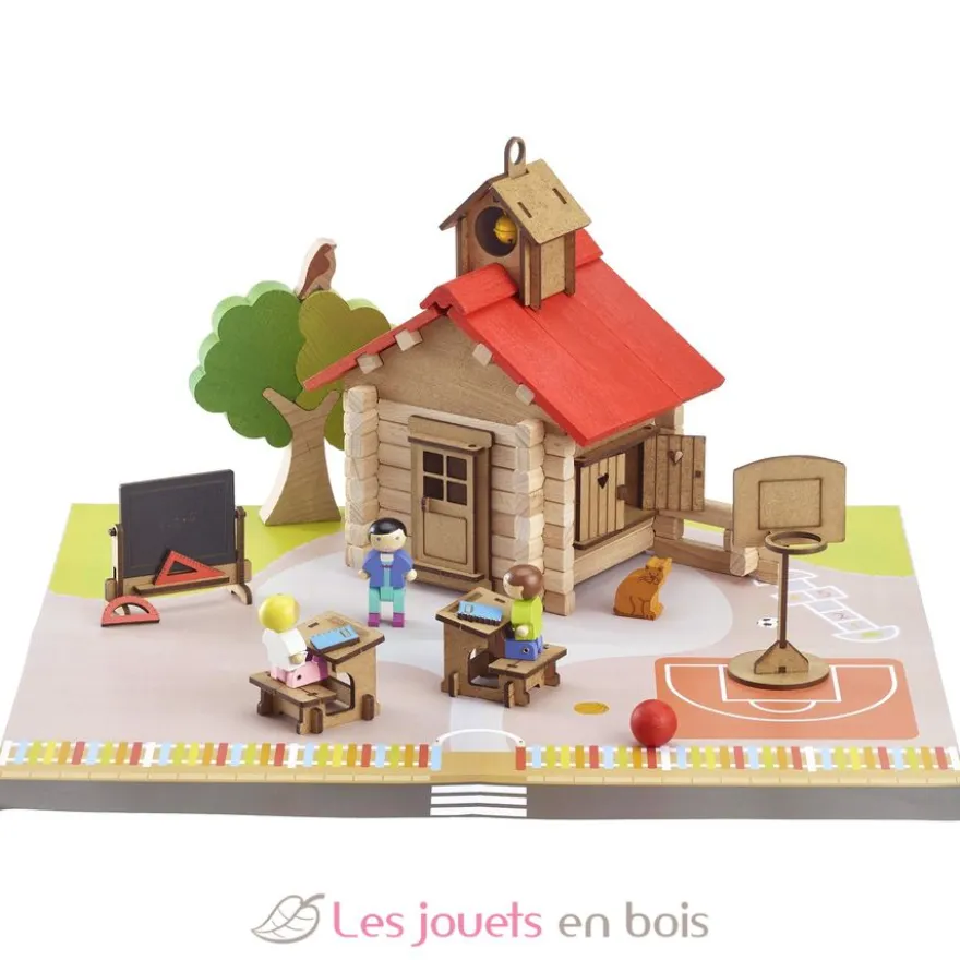 L'école du village 125 pièces - Jeujura